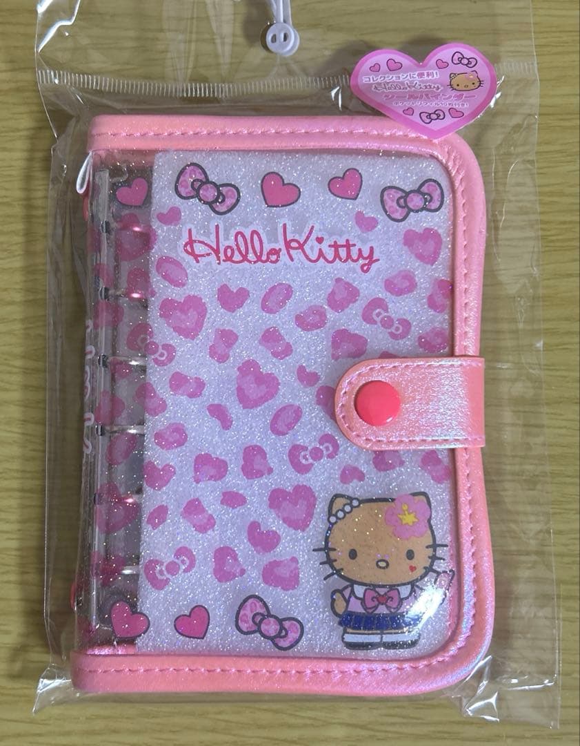 しまむら ハローキティ シールバインダー シール帳 日焼けキティ