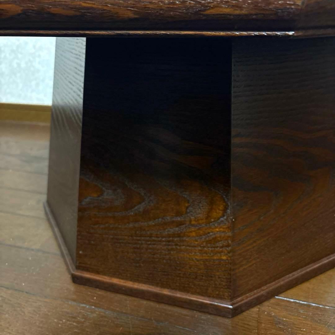 【美品】八角形 ローテーブル 八角テーブル 和モダン