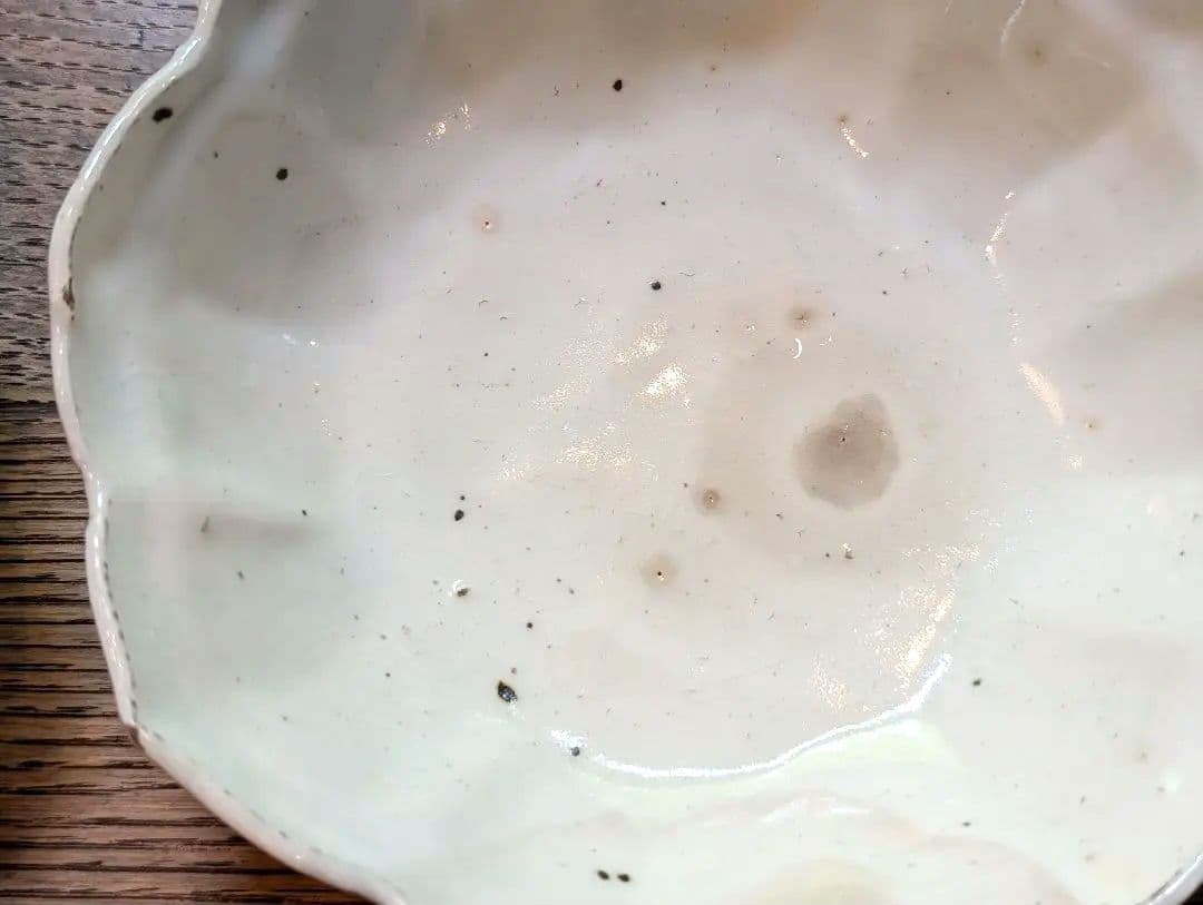 村田森作 粉引輪花鉢 6個セット