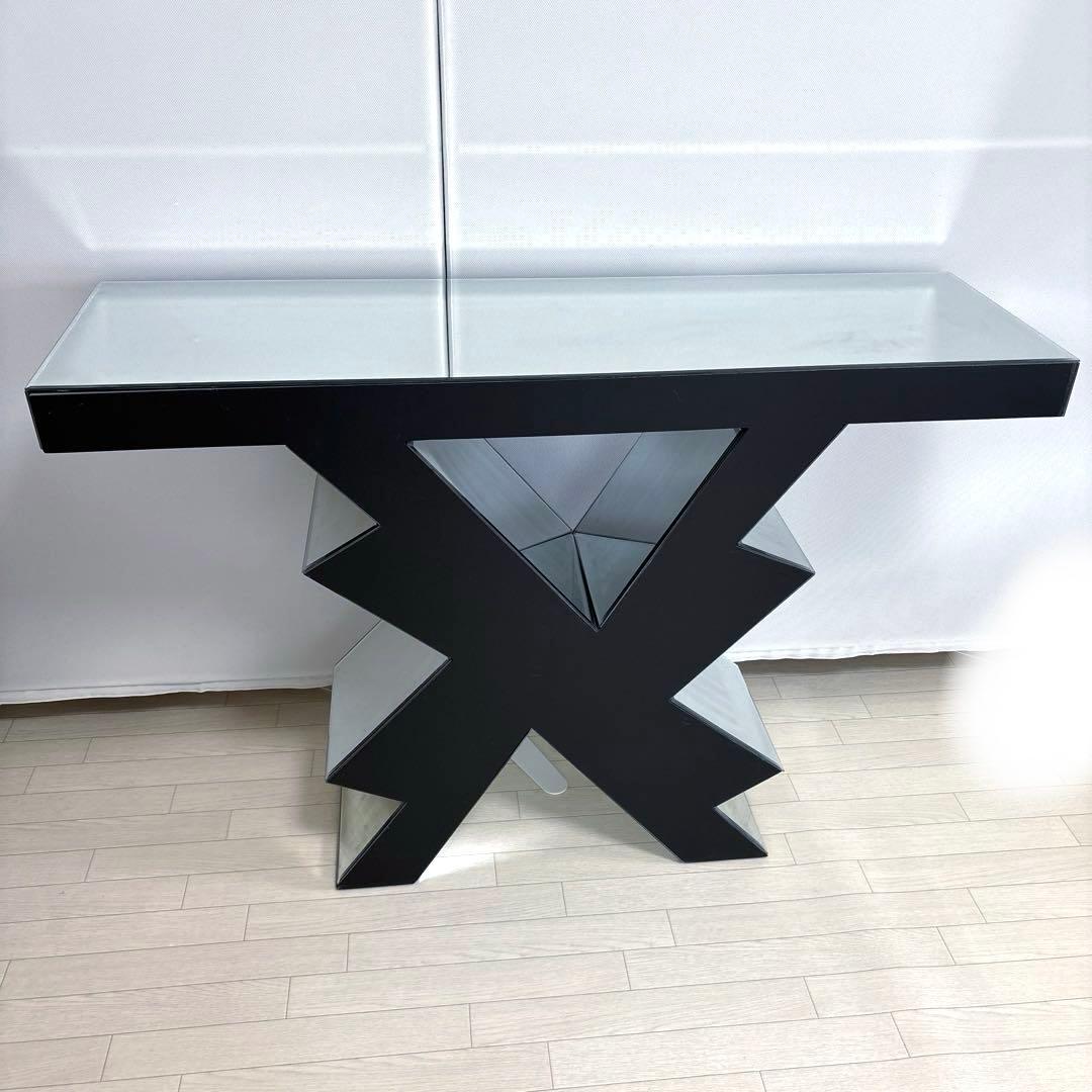 北欧風 コンソールテーブル ミラー家具
