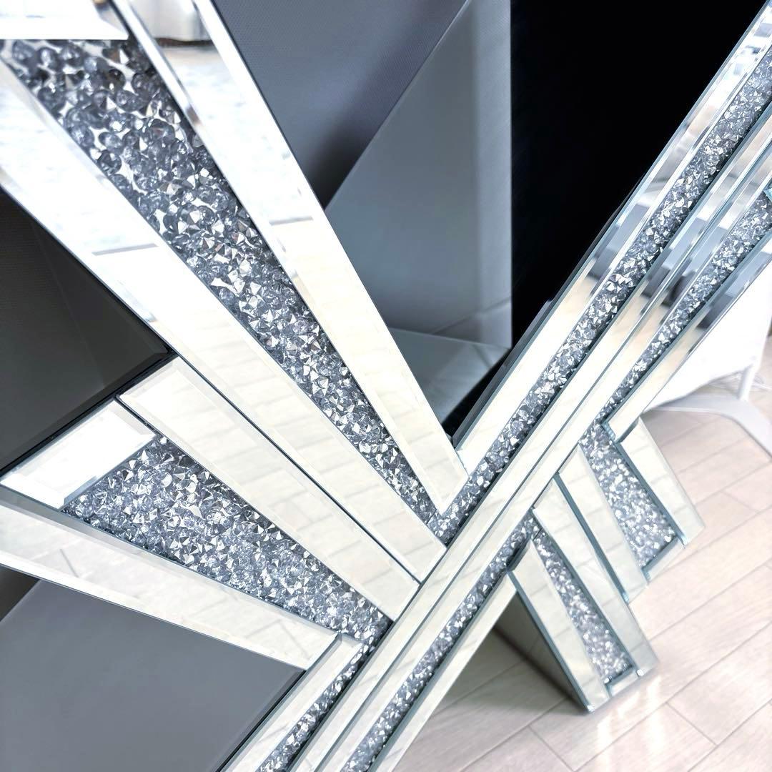 北欧風 コンソールテーブル ミラー家具