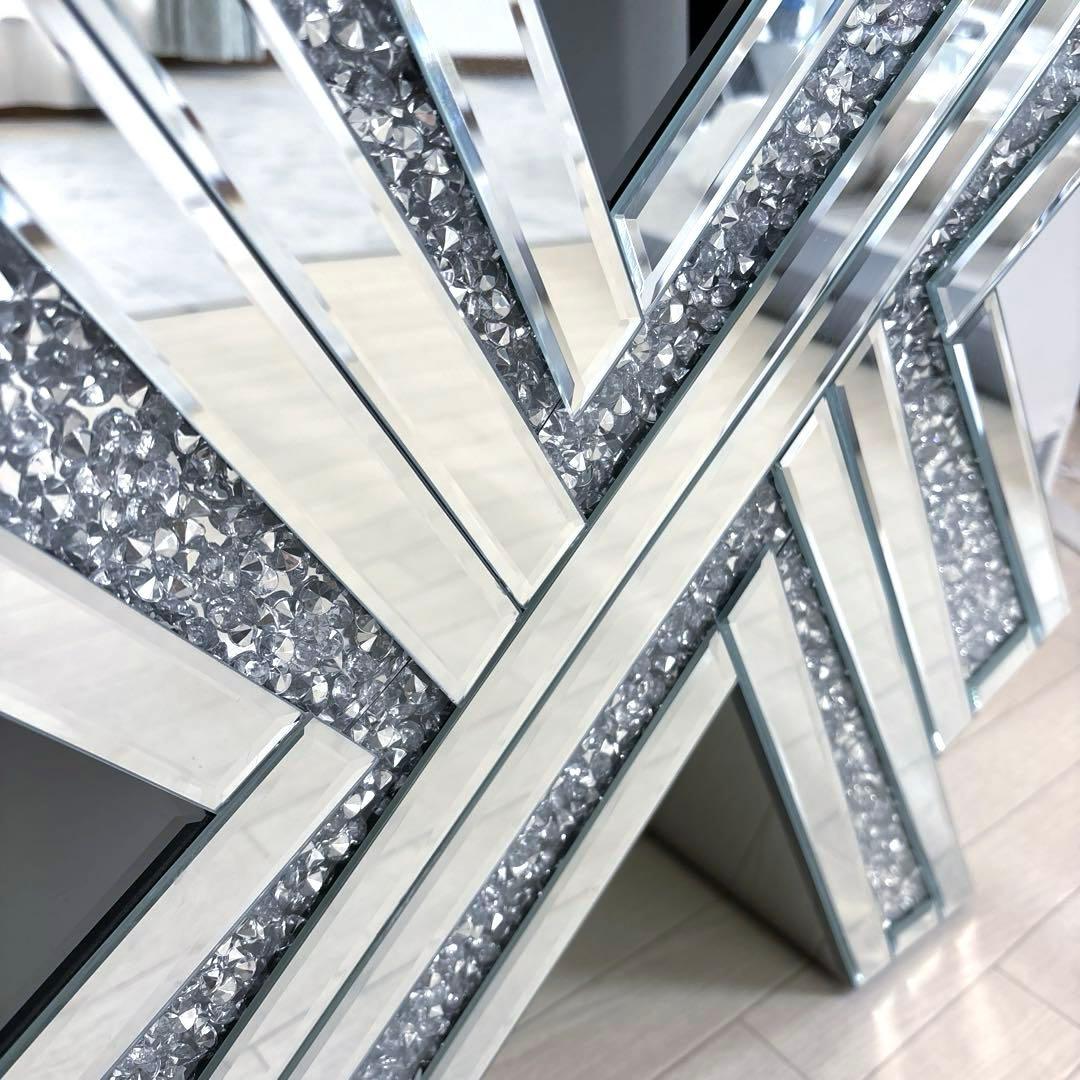 北欧風 コンソールテーブル ミラー家具