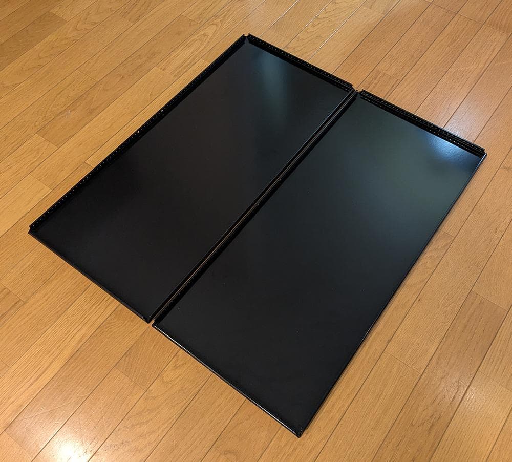 USMハラー用パーツ パネル 板 73x33cm 部品 パーツ ブラック 2枚