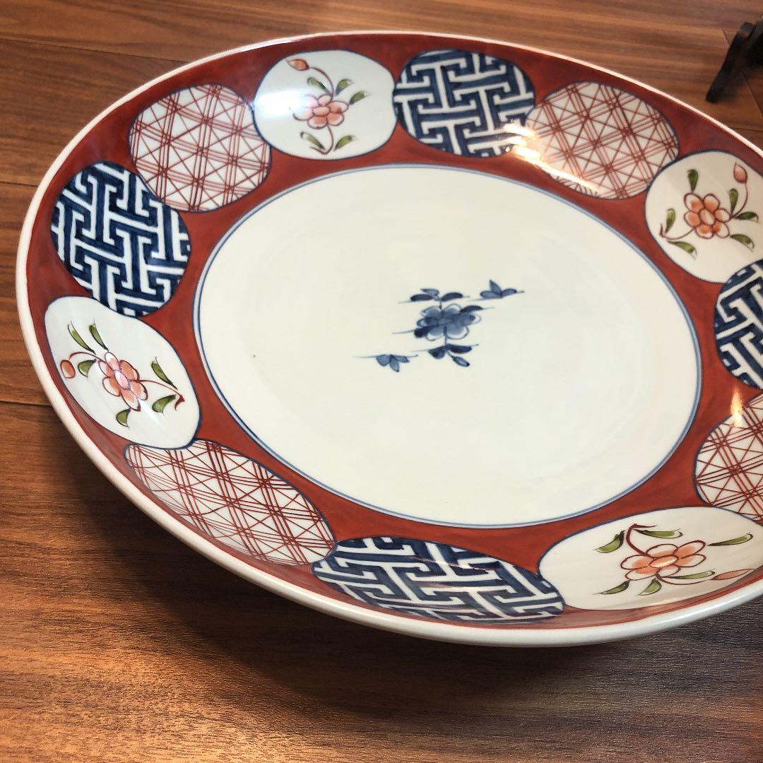 有田焼　陶祥窯　特大大皿！！　飾皿　晴れの日　希少　お正月　大皿