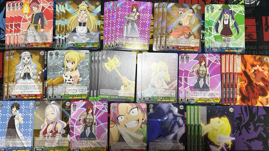 ヴァイスシュヴァルツ デッキ フェアリーテイル 8枝＋組み換えパーツ