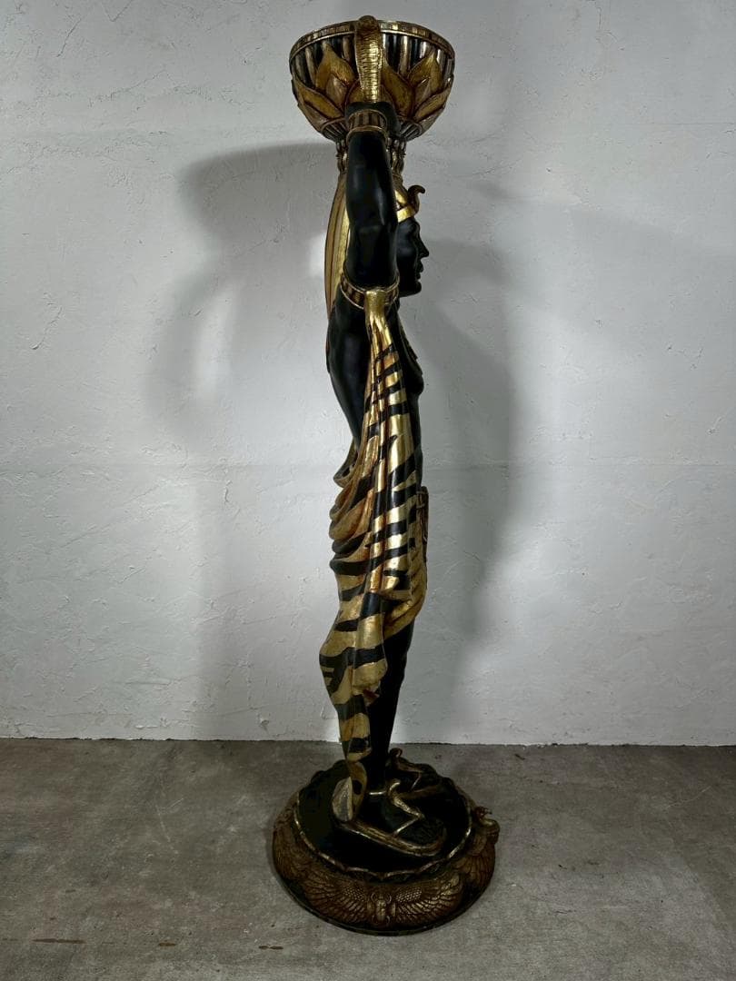 『AW DESIGN』ファラオ像 オブジェ 人形 エジプト置物 RWmis23