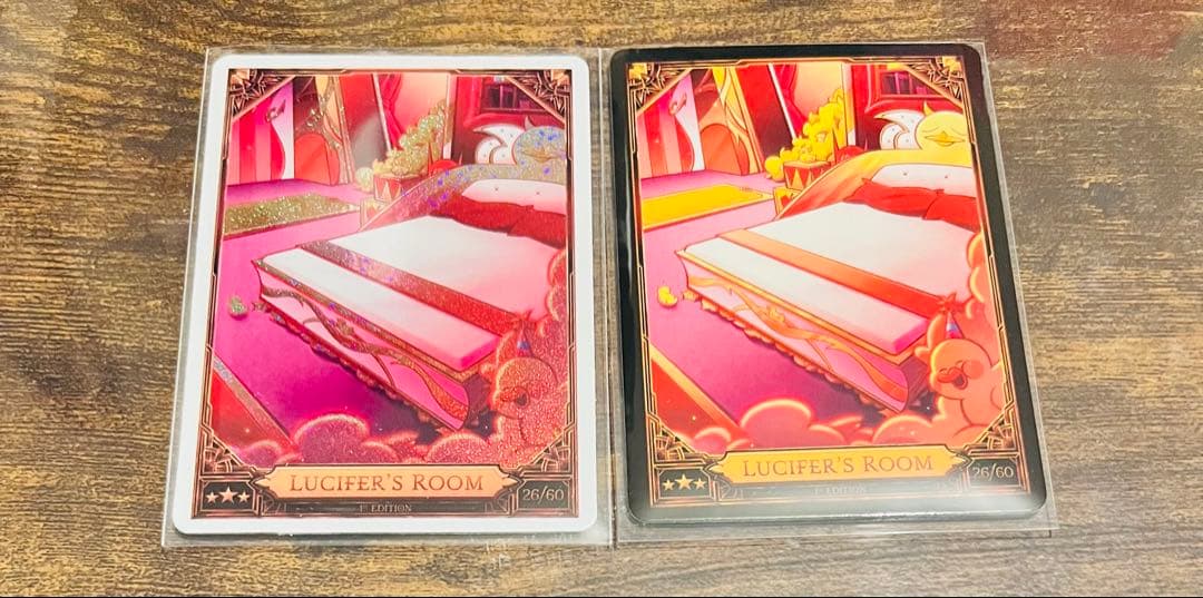 ハズビンホテル ルシファー トレーディングカード トレカ foil 26/60
