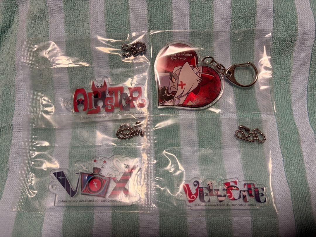 ハズビンホテル 一番くじ H賞 アクリルチャーム アラスター ヴォックス