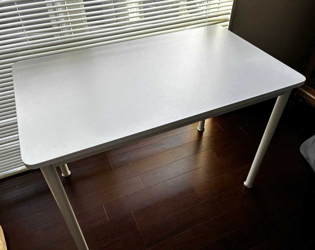 フリースタイルデスク 幅100cm ホワイト 山善