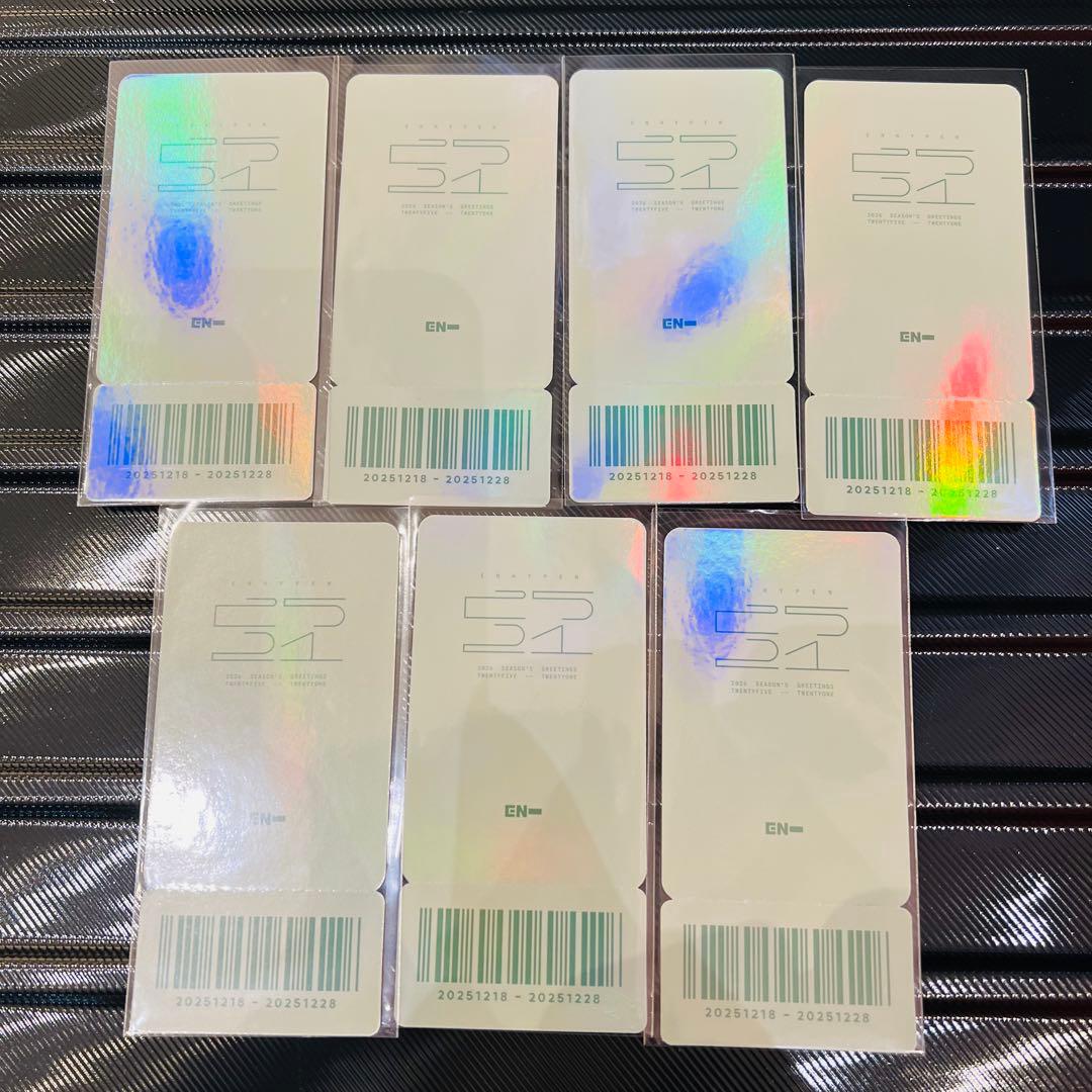 ENHYPEN 2026 シーグリ ポップアップ 購入特典フォトチケット - メルカリ