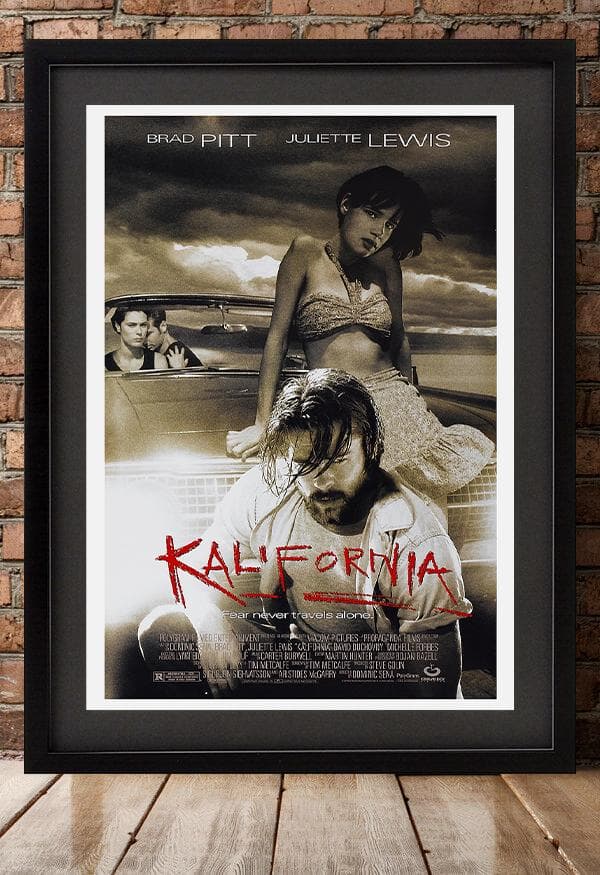 ポスター☆映画『カリフォルニア』（Kalifornia）US版/ブラピ - メルカリ