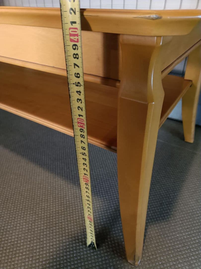 天然木　ナチュラル　センターテーブル　ローテーブル