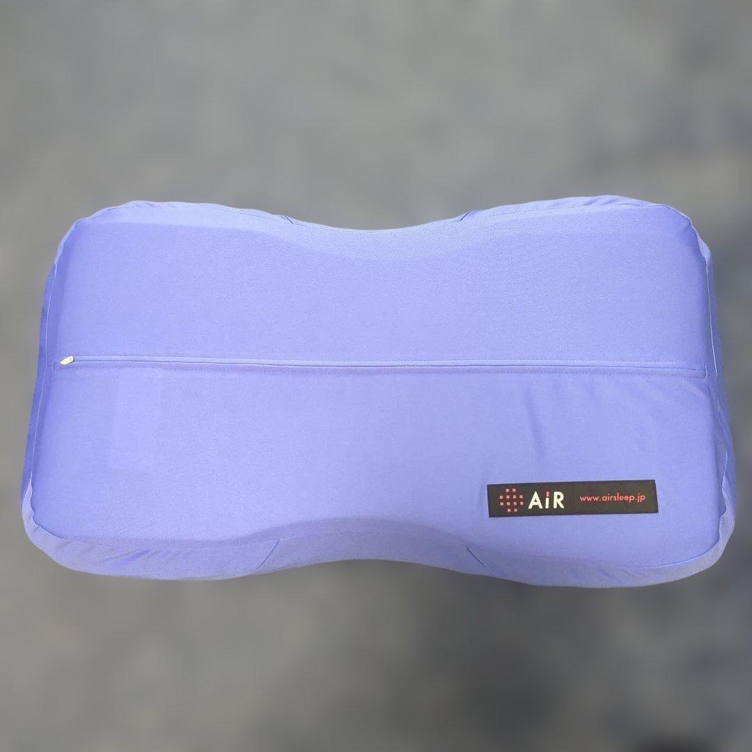 西川　エアー3D　ピロー/High　ブルー　専用ケース+カタログ　新品未使用品