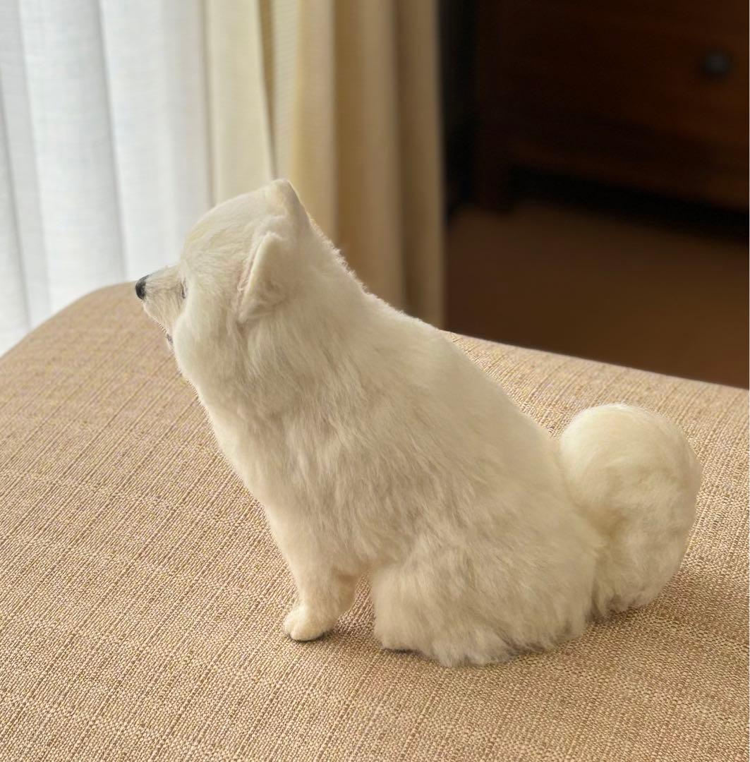 羊毛フェルト　ポメラニアン