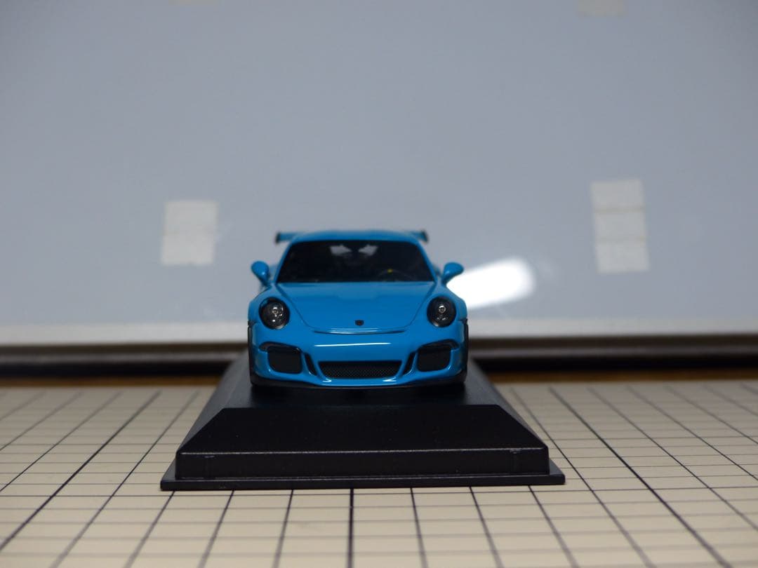MINICHAMPS ミニチャンプス 991.1 GT3RS マイアミブルー - メルカリ