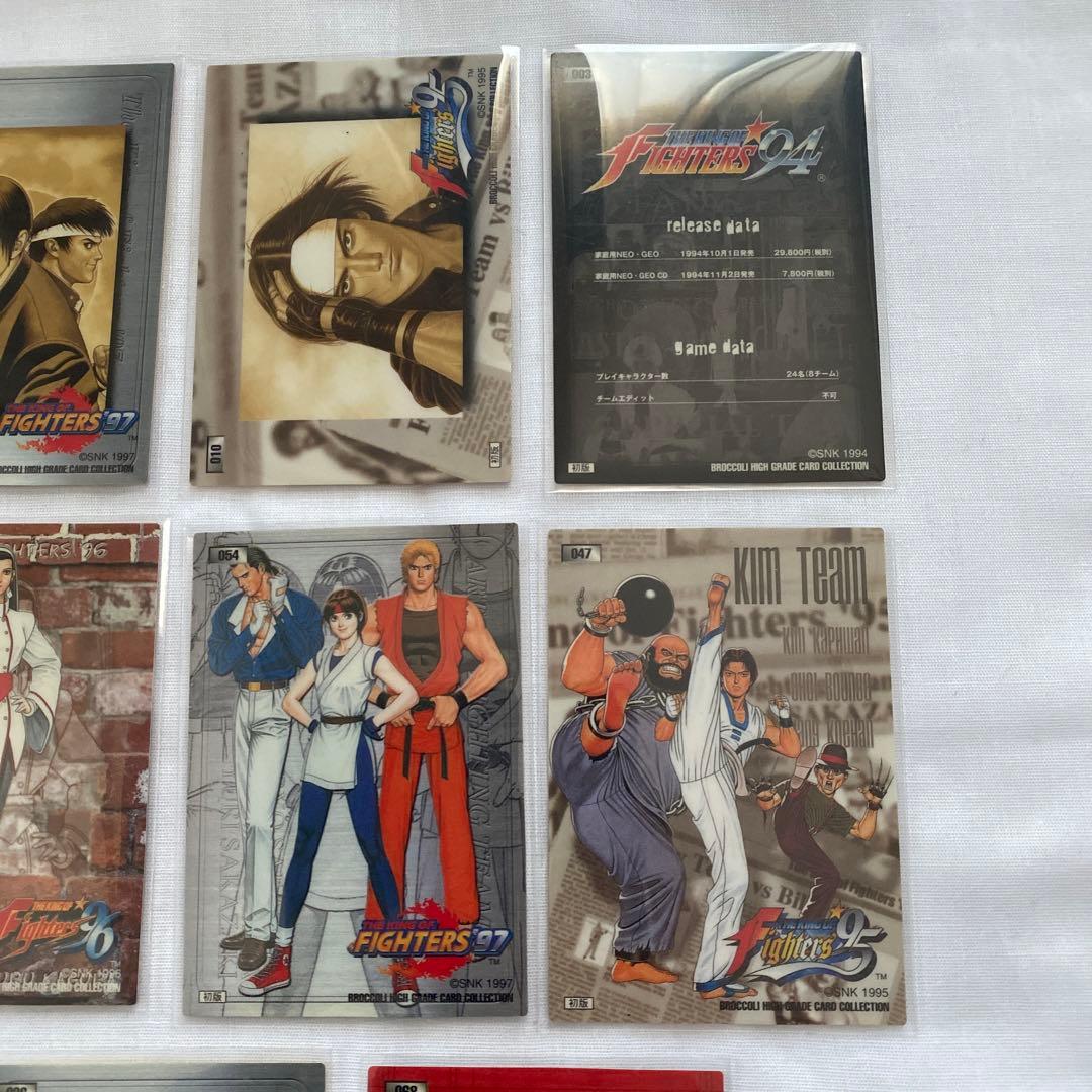 SNK公式 KOF キングオブファイターズ トレーディングカード 11枚セット