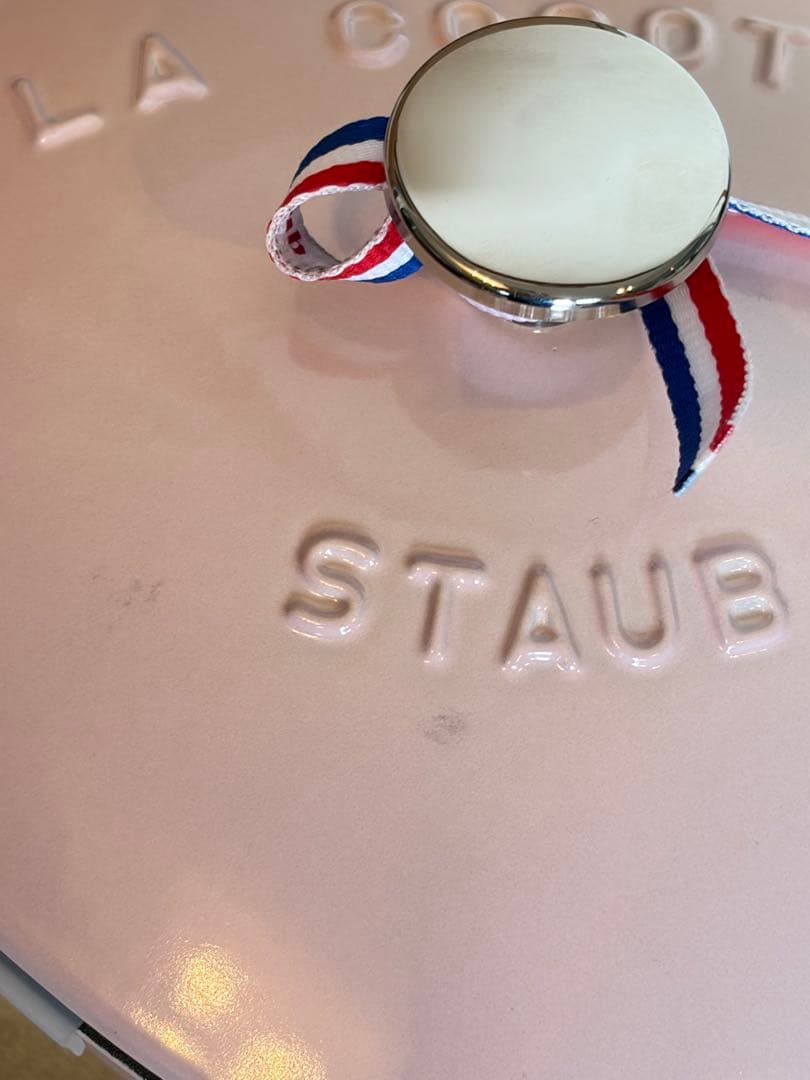 新品】ストウブ ハートココット ソルベローズ 20cm - メルカリ