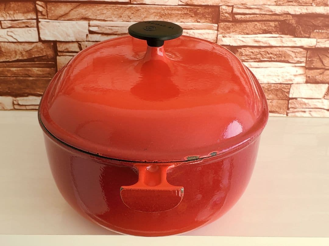 【希少品/値下げ中】ル・クルーゼ Enzo Mari エンツォ マリ大型オーバル