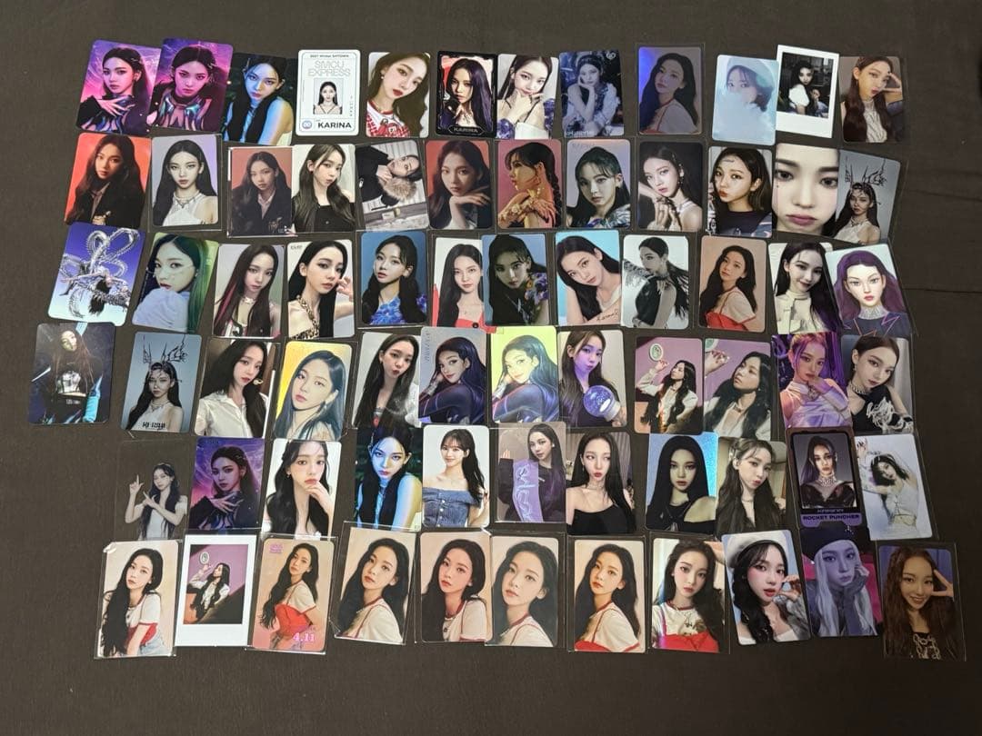 aespa カリナ トレカセット - メルカリ