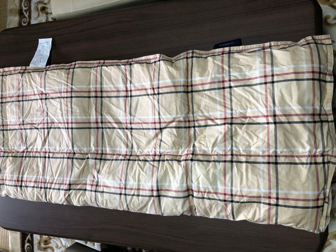 Burberry チェック柄 掛け布団 150cm x 210cm