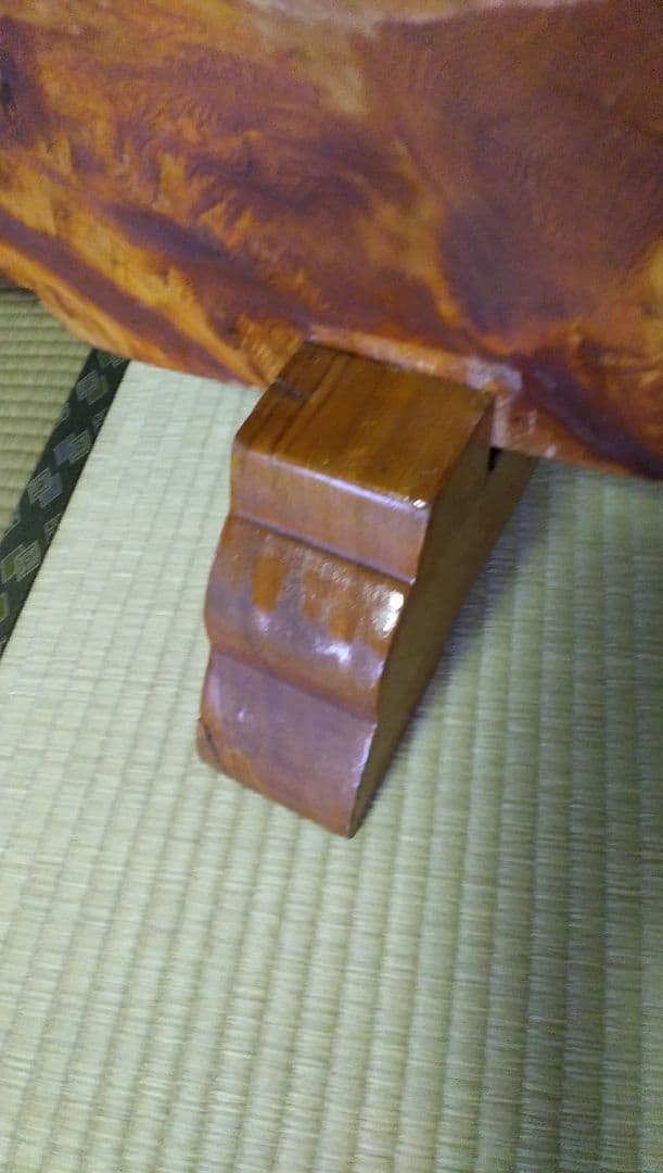 【新たに値下げ】大変貴重な1枚板の木製衝立