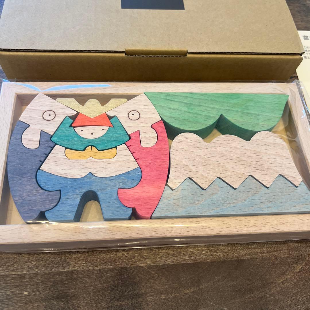 小黒三郎　5月人形　富士山の上のかぶと童子