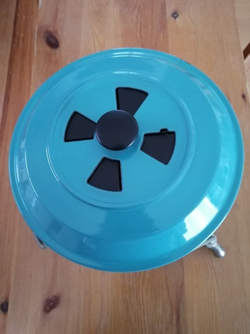 ホーロー　レトロ　昭和　タンク　バケツ　蛇口付き　ブドウ