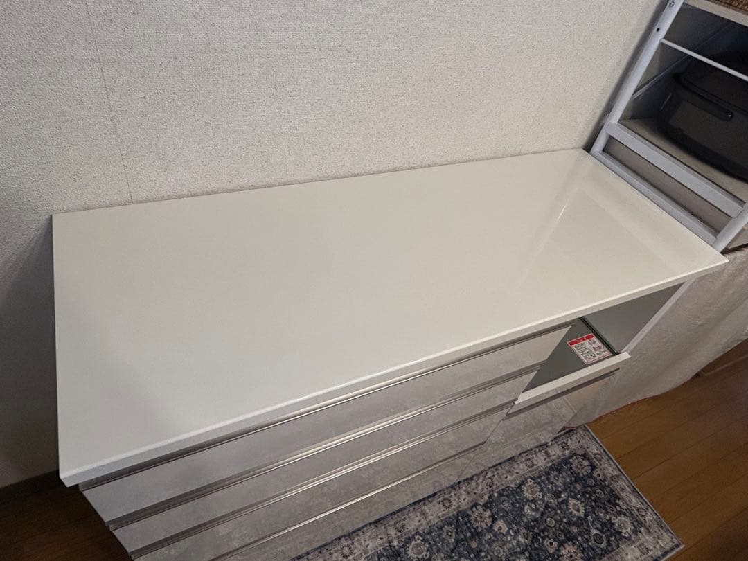 高橋木工所 キッチンカウンター　食器棚　ラピス　W120 日本製