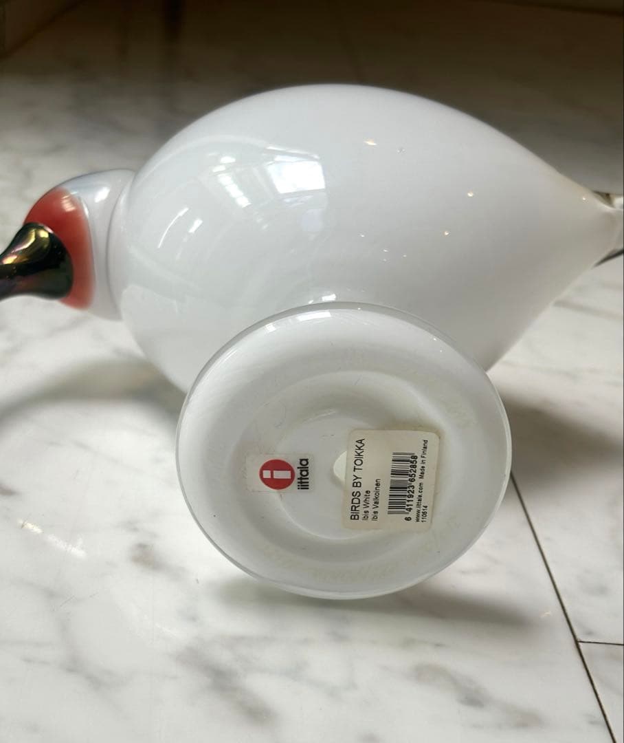 イッタラ　アイビス　ホワイト　白トキ　バード　オイバトイッカ　限定