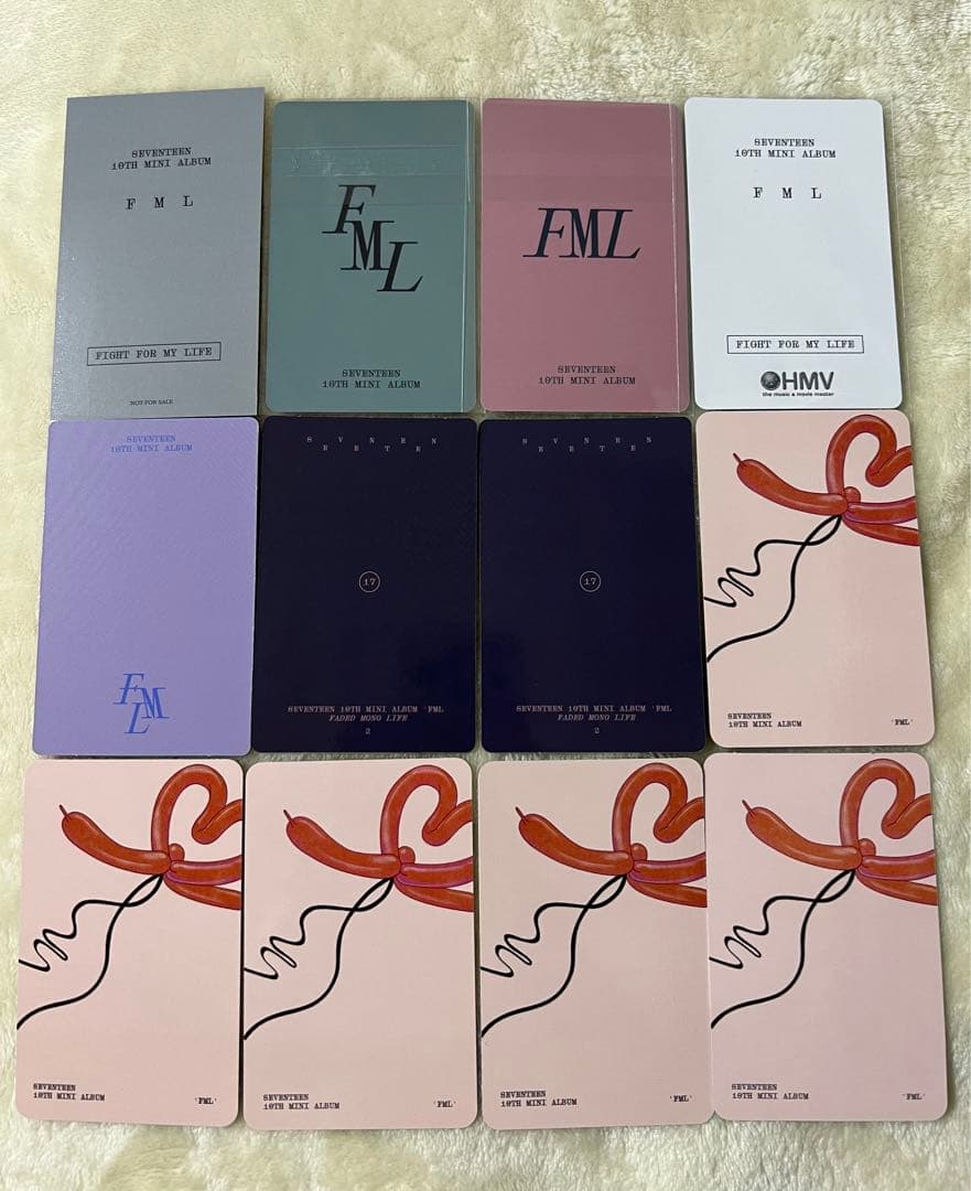 SEVENTEEN セブチ ホシ FML carat盤 トレカ セット - メルカリ