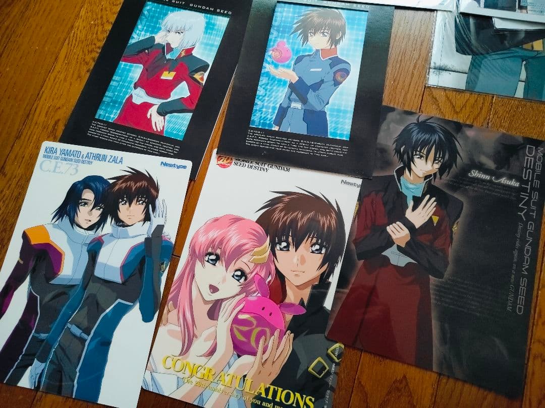 ガンダムSEED グッズ ポートレート クリアファイル ポスター 等 セット