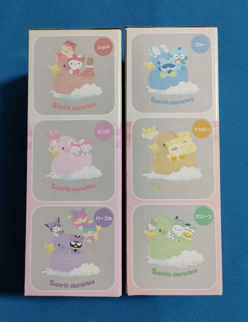 【サンリオキャラクターズ】ウォーターボトル全6色セット