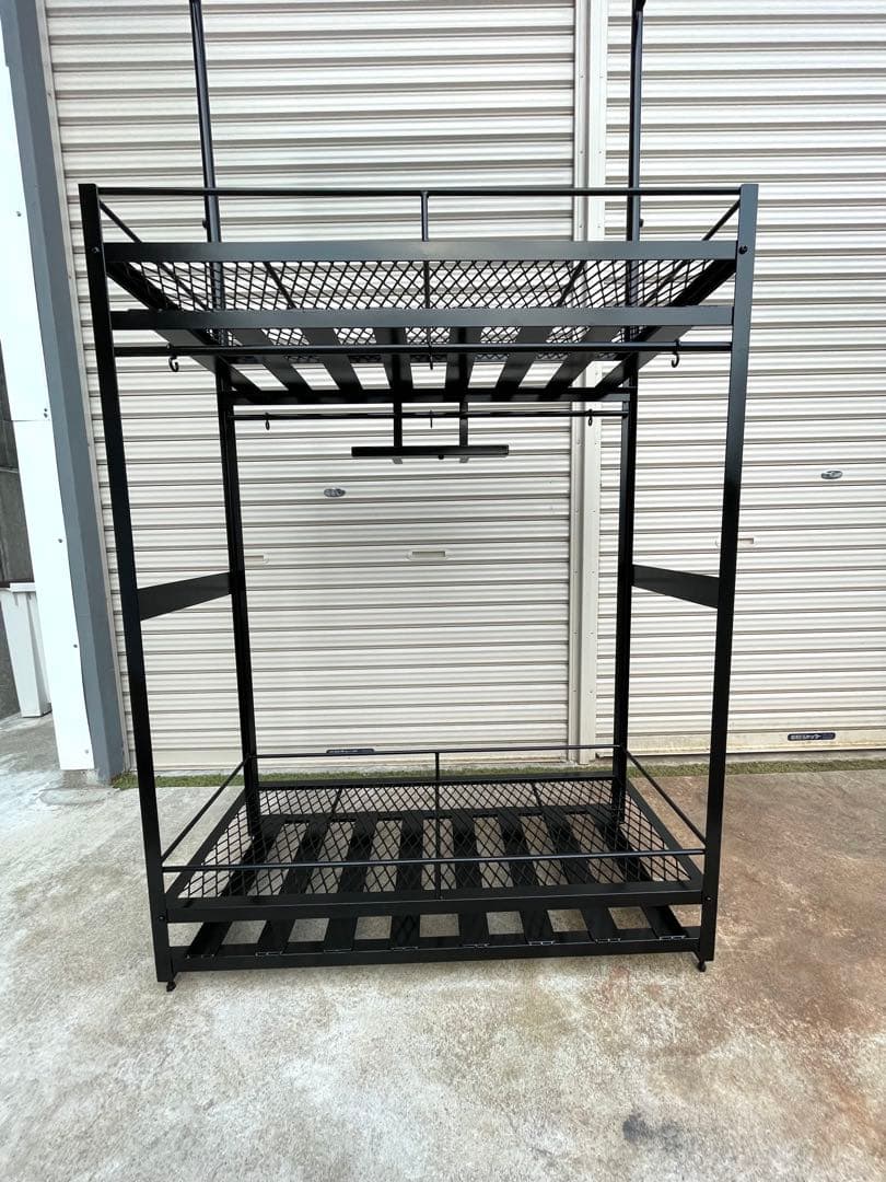 受注生産開始　オプション多数　アイアン植物棚　ダクトレール付き！　tig溶接製作