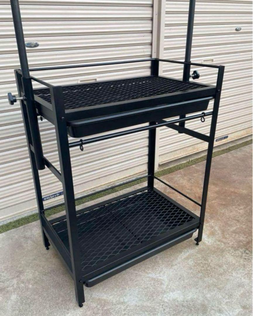 受注生産開始　オプション多数　アイアン植物棚　ダクトレール付き！　tig溶接製作