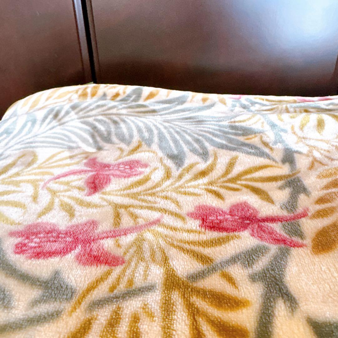 【美品】西川 毛布 2枚合わせ シングルサイズ140/200cm