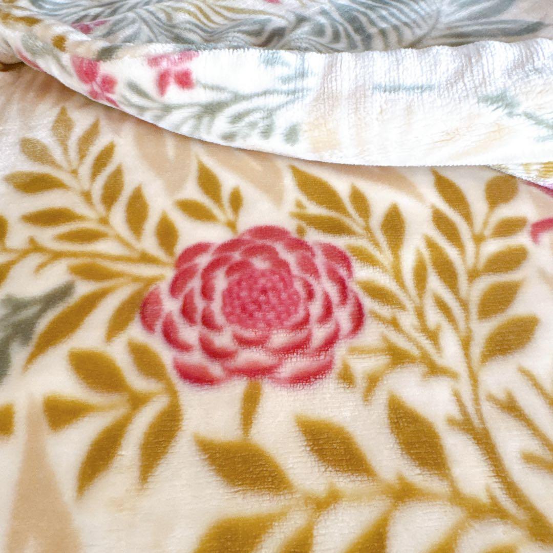 【美品】西川 毛布 2枚合わせ シングルサイズ140/200cm