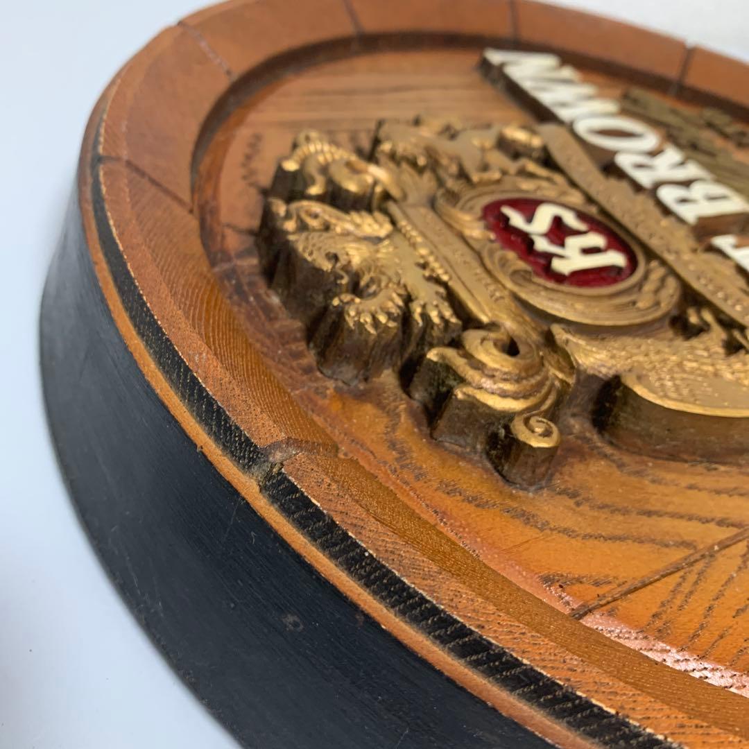 キリン シーグラム ROBERT BROWN ヴィンテージ バレルヘッドサイン