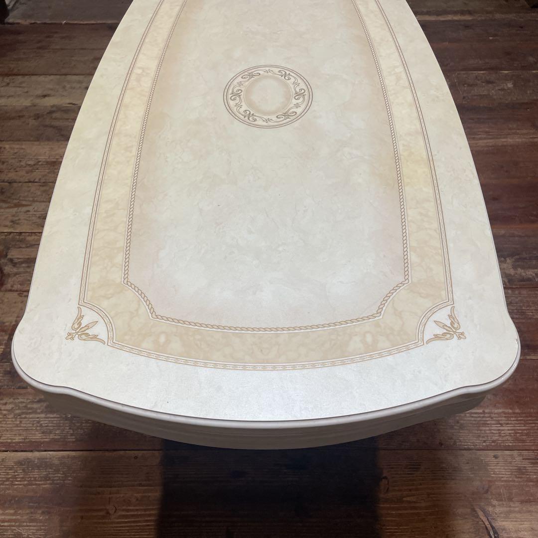 サルタレッリ　フローレンスシリーズ　アイボリー　ダイニングテーブル　115cm