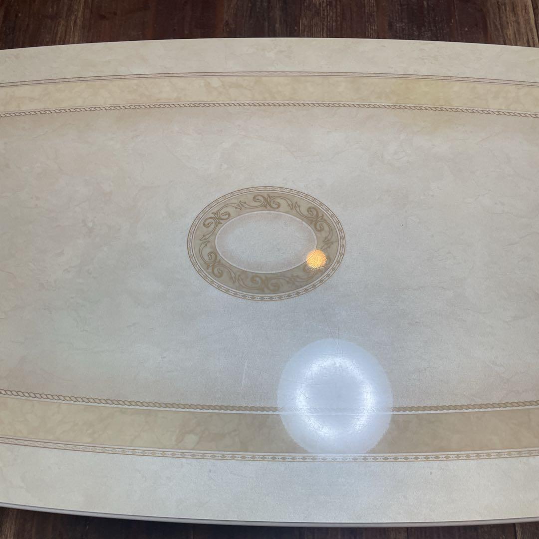 サルタレッリ　フローレンスシリーズ　アイボリー　ダイニングテーブル　115cm