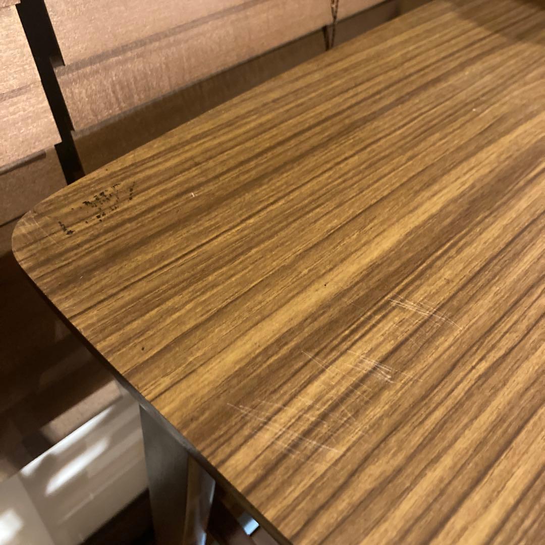 ビンテージ　マガジンラック　スリッパラック　昭和レトロ　木製　3段