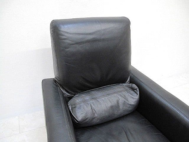 イタリア レザーワールド 本革パーソナルチェア　本革ソファ　IDC大塚家具