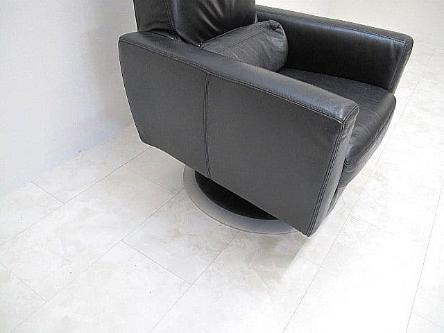 イタリア レザーワールド 本革パーソナルチェア　本革ソファ　IDC大塚家具