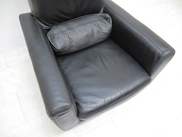 イタリア レザーワールド 本革パーソナルチェア　本革ソファ　IDC大塚家具