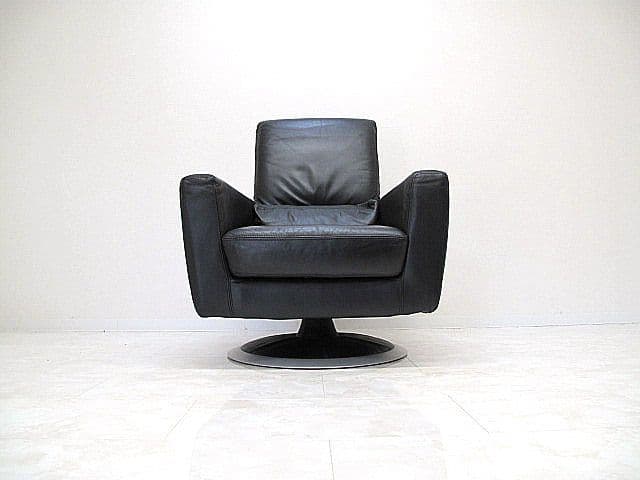 イタリア レザーワールド 本革パーソナルチェア　本革ソファ　IDC大塚家具