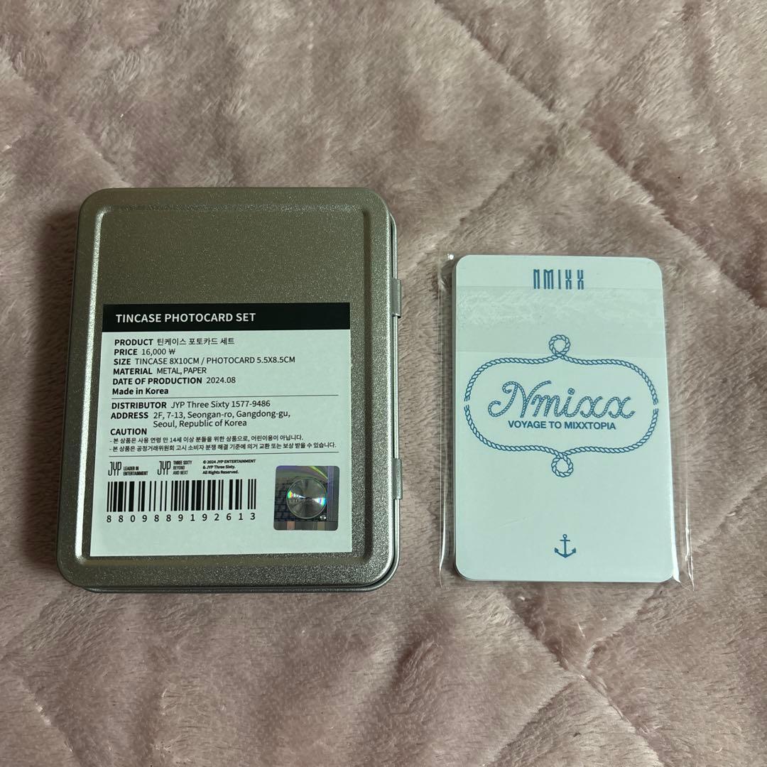 NMIXX 缶ケース ティンケース MIXXTOPIA トレカ未開封