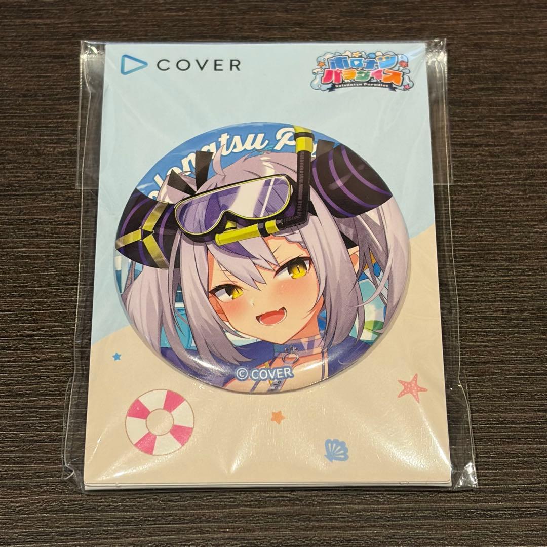 ラプラス・ダークネス 缶バッジ&チェキ風カードセット ホロナツ