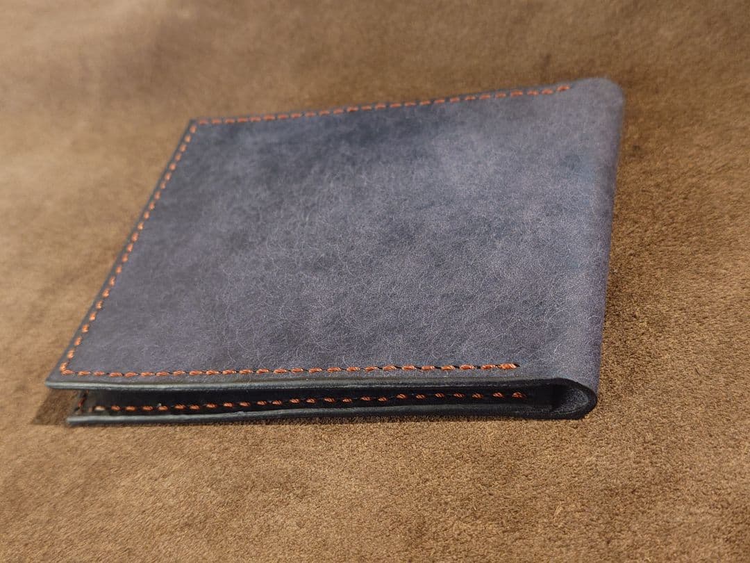 【ハンドメイド】マルゴーレザー マネークリップ｜設計から仕立てまで一点物