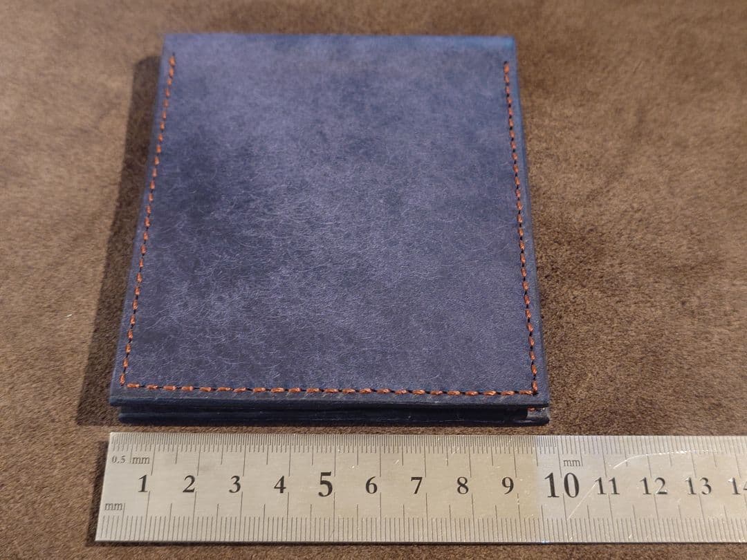 【ハンドメイド】マルゴーレザー マネークリップ｜設計から仕立てまで一点物