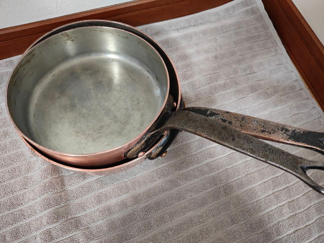 銅鍋　フランス製　ソテ鍋