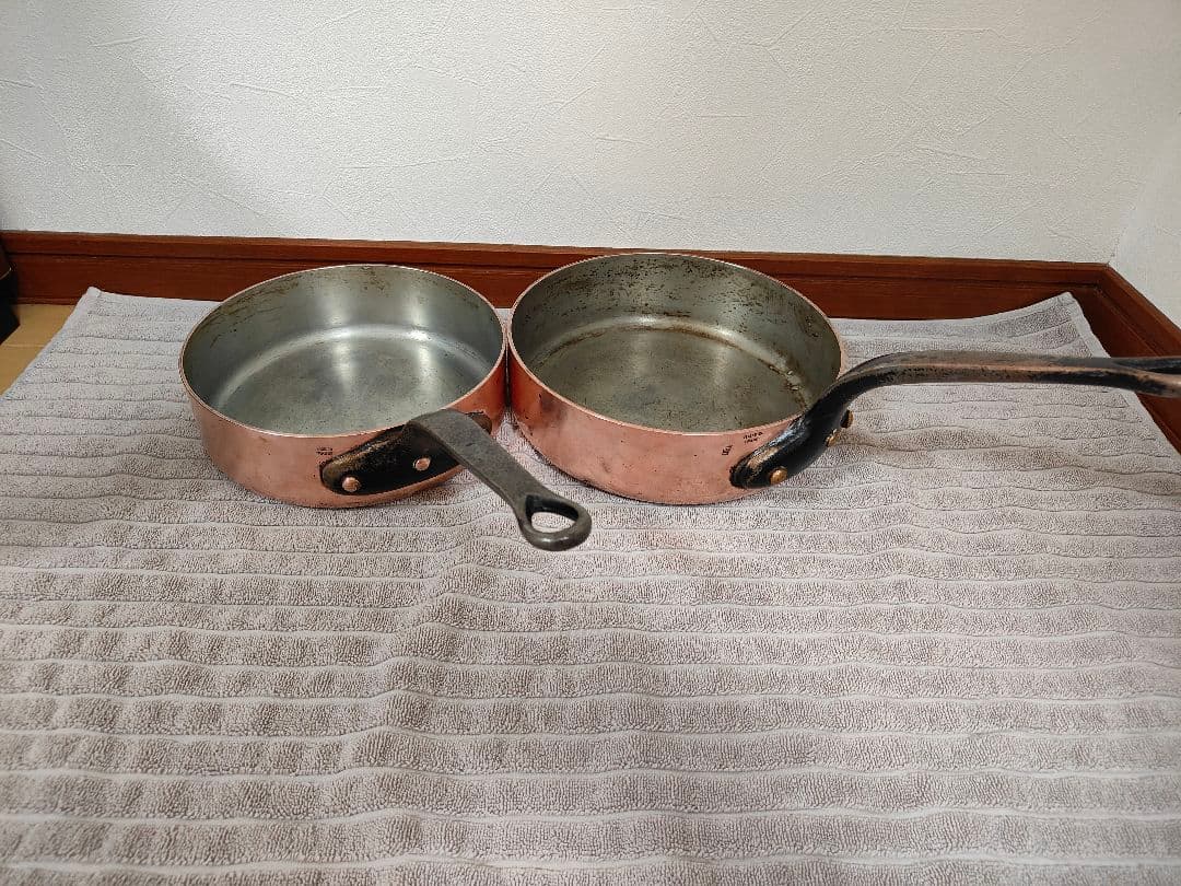 銅鍋　フランス製　ソテ鍋